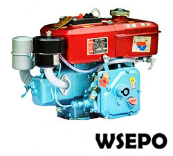 R175 5hp Horizontal Water Cooled 4-stroke Small Diesel Engine - Click Image to Close
